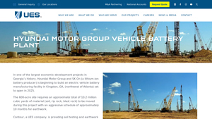 Hyundai Motor Group Vehicle Battery Plant - UES - electric car battery factory