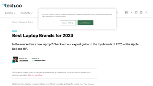 Best Laptop Brands for 2023 | Expert Buying Guide - Tech.co - best laptop manufacturer