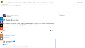 QR Code Generator - Microsoft Community Hub - qr code generator bulk