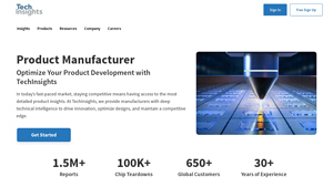 Product Manufacturer | TechInsights - product manufacturer