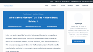 Who Makes Hisense TVs: The Hidden Brand Behind It - hisense manufacturer