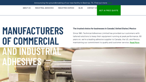 Technical Adhesives - Adhesive Manufacturer and Supplier - adhesive field manufacturer