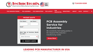 PCB Assembly, Fab, Manufacturing & Services - printed circuit board assembly manufacturer