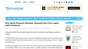 Fire-Boltt Phoenix Review: The Best Pocket-Friendly Smartwatch? - smart watch fire boltt company
