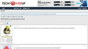 Rebuilding a laptop battery pack | TechPowerUp Forums - laptop battery bulk
