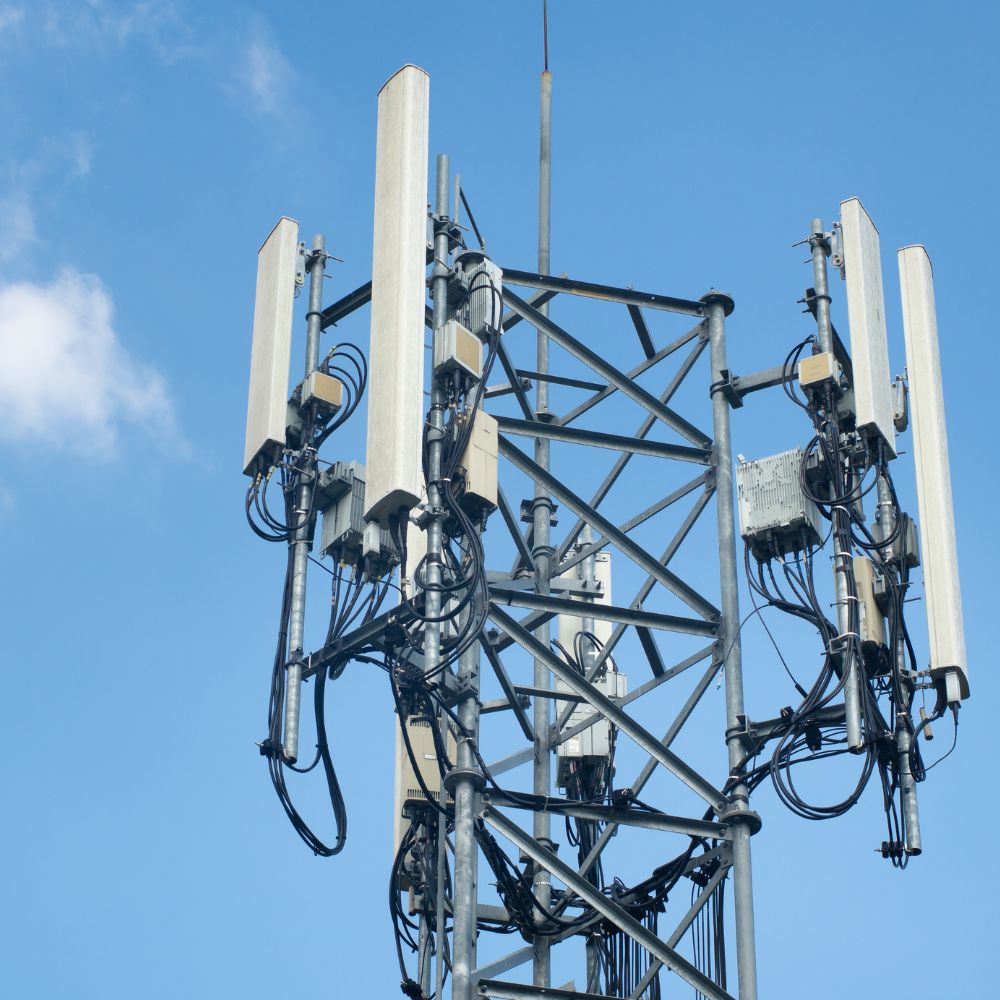 A relevant stock photo of telecommunication manufacturer in a typical setting.