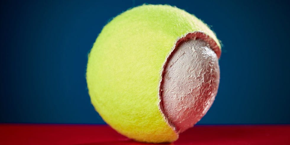 A relevant stock photo of tennis ball manufacturer in a typical setting.