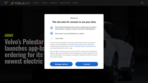 Volvo's Polestar launches app-based ordering for its newest electric ... - volvo electric company