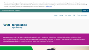 Teva's Teriparatide Injection - teva manufacturer