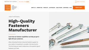 High-Quality Fasteners Manufacturer | TFG USA - fastener manufacturer