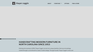 Thayer Coggin – Custom Modern Furniture Since 1953 - modern chair factory