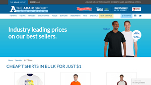 Cheap T Shirts | Bulk 1 Dollar T Shirts - The Adair Group - tshirt bulk