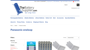 Shop Panasonic eneloop - The Battery Supplier - eneloop pro bulk