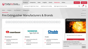 Top Fire Extinguisher Manufacturers | Fire Extinguishing System Brands - fire extinguisher manufacturer