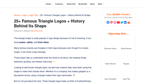 25+ Famous Triangle Logos + History behind its Shape - TheBrandBoy - ac manufacturer with triangle logo black red yellow