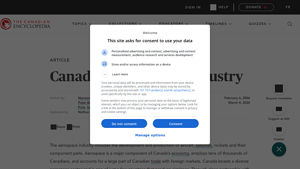 Canadian Aerospace Industry - The Canadian Encyclopedia - canadian airplane manufacturer