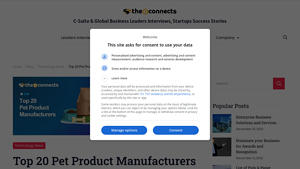 Top 20 Pet Product Manufacturers - TheCconnects - pet food manufacturer