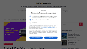 List of Car Manufacturing Companies in USA - TheCconnects - name a us car manufacturer