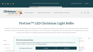 ProCore™ LED Christmas Light Bulbs - c9 christmas lights bulk