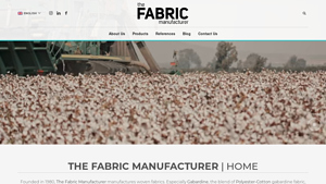 Home » The Fabric Manufacturer - fabric product manufacturer