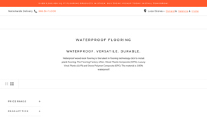 Waterproof Flooring | The Flooring Factory - vinyl laminate flooring factory