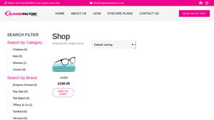 Shop | The Glasses Factory - glasses factory