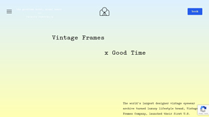 Vintage Frames - The Goodtime Hotel - vintage glasses company