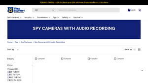 Spy Cameras with Audio Recording - The Home Security Superstore - best spy camera company