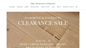 The Hudson Company - Reclaimed and Custom Hardwood Flooring - pine flooring company