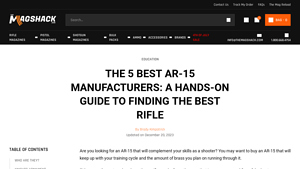 The 5 Best AR-15 Manufacturers: A Hands-On Guide To Finding The Best Rifle - best ar 15 manufacturer