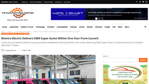 Montra Electric Delivers 5000 Super Autos within one year from ... - montra electric auto company
