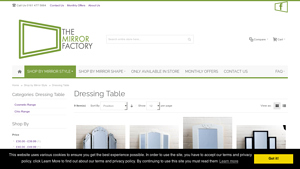 Dressing Table - Shop by Mirror Style - table mirror factory