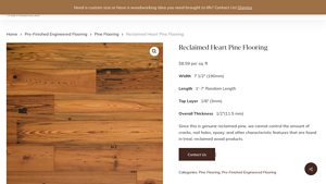 Reclaimed Heart Pine Flooring - The Olde Mill - pine flooring company