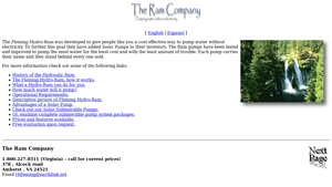 The Ram Company, Pumping Water without Electricity. - ram pump factory
