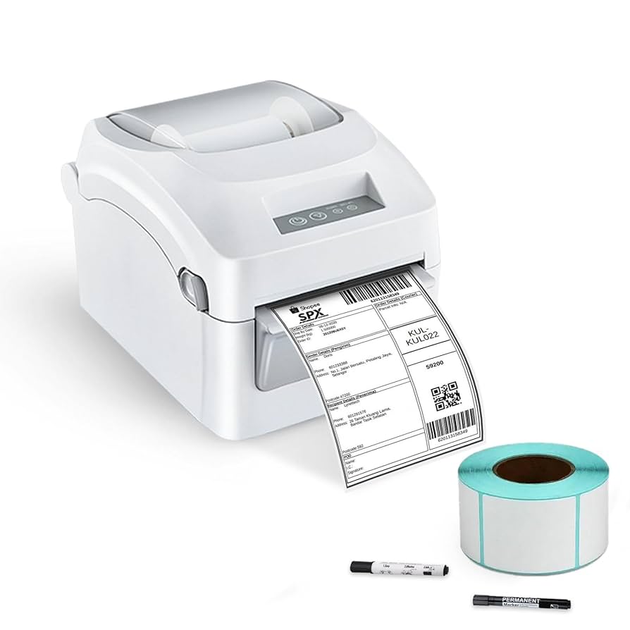 A relevant stock photo of thermal printer manufacturer in a typical setting.