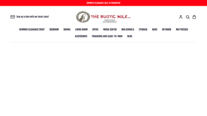 The Rustic Mile: Rustic furniture in Texas - rustic furniture company
