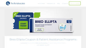 Breo Ellipta Coupon & Patient Assistance - Cost $80/month - breo ellipta manufacturer assistance program