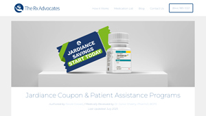 Jardiance Coupon & Assistance - Cost $70/month - The Rx Advocates - jardiance manufacturer assistance