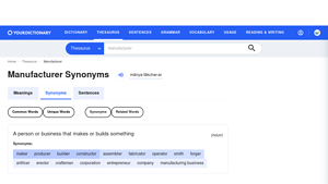 Manufacturer Synonyms: 16 Synonyms and Antonyms for Manufacturer ... - opposite manufacturer