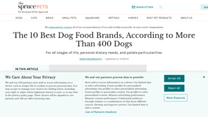 The 10 Best Dog Food Brands of 2025 - The Spruce Pets - dog food manufacturer