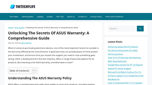 Unlocking the Secrets of ASUS Warranty: A Comprehensive Guide - asus manufacturer warranty