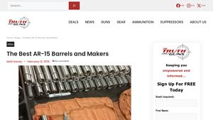 The Best AR-15 Barrels and Makers - The Truth About Guns - best ar 15 manufacturer
