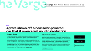 Aptera shows off a new solar-powered car that it swears will go into ... - aptera car company