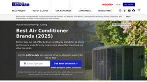 Best Air Conditioner Brands of 2025 - This Old House - air conditioner manufacturer