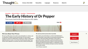 The History of Dr Pepper and inventor Charles Alderton - ThoughtCo - dr pepper manufacturer
