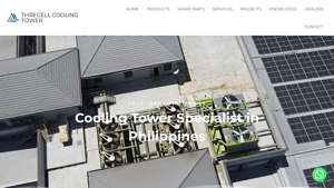 Threcell Cooling Tower Specialist & Manufacturer in Philippines - cooling tower manufacturer