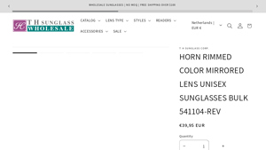 HORN RIMMED COLOR MIRRORED LENS UNISEX SUNGLASSES ... - mirrored sunglasses bulk
