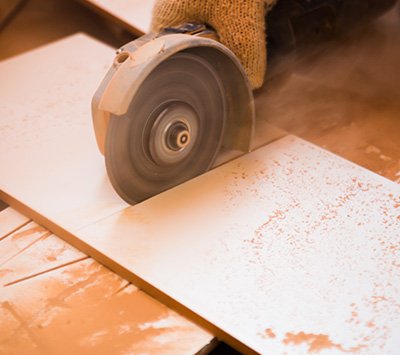 A relevant stock photo of tile manufacturer in a typical setting.