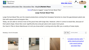 Large Format Wood Tiles | Tiles & Stone Warehouse | - wood look tile factory
