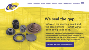 Custom Rubber Products & Parts Supplier | Timco Rubber - rubber parts manufacturer